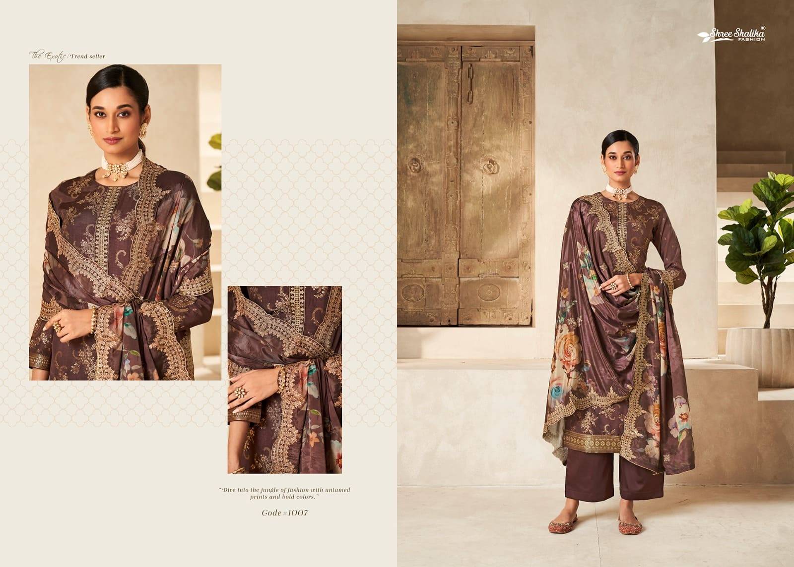 ANOKHI by shree shalika 1001 To 1008 Designer Festive Suits Collection Beautiful Stylish Fancy Colorful Party Wear & Occasional Wear EMBROIDERED Pure viscose Dresses At Wholesale Price